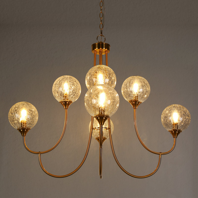 House of Hampton® Jenavicia 8 - Light Large Dimmable Classic ...